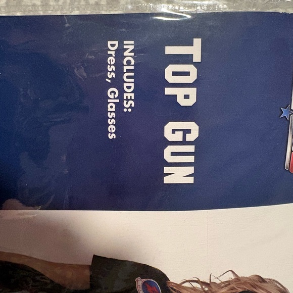 Spirit Black Top Gun Costume - Picture 4 of 4